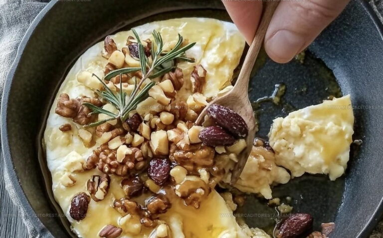 Baked Brie With Honey And Nuts Recipe