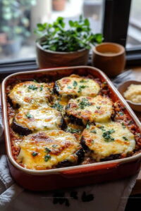 Baked Eggplant Parmesan Recipe