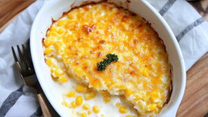 Creamy Corn Cream Cheese Casserole Recipe