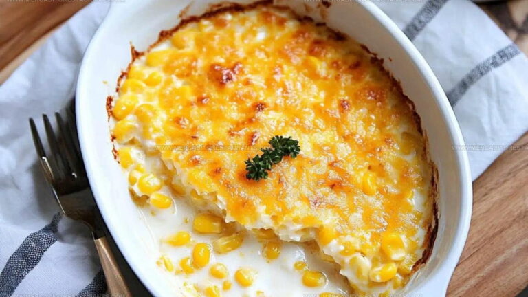 Creamy Corn Cream Cheese Casserole Recipe