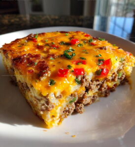 Hamburger Hash Brown Casserole Recipe
