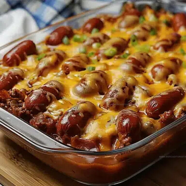 Stadium Style Chili Cheese Dog Casserole Recipe