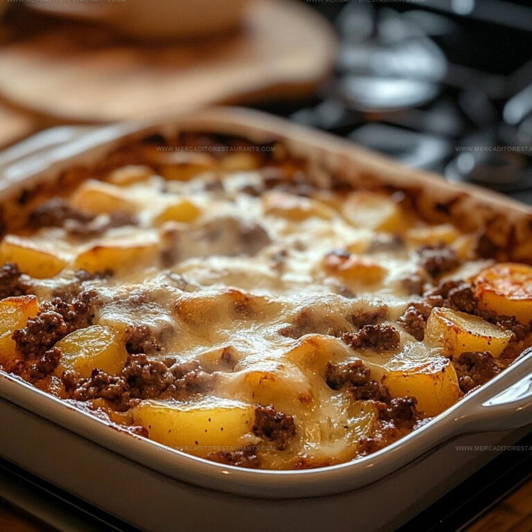 Hearty Hamburger Potato Casserole Recipe