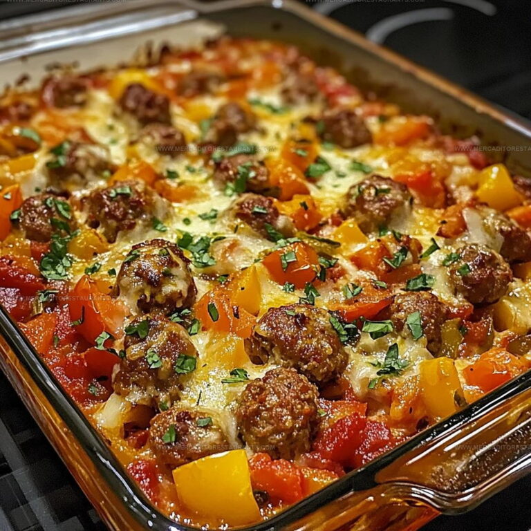 Italian Sausage Pepper Casserole Recipe