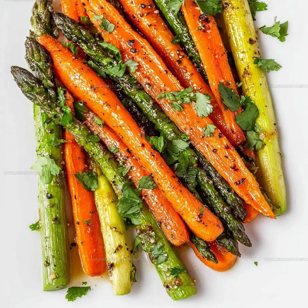 Sheet-Pan Roasted Asparagus Carrots Recipe