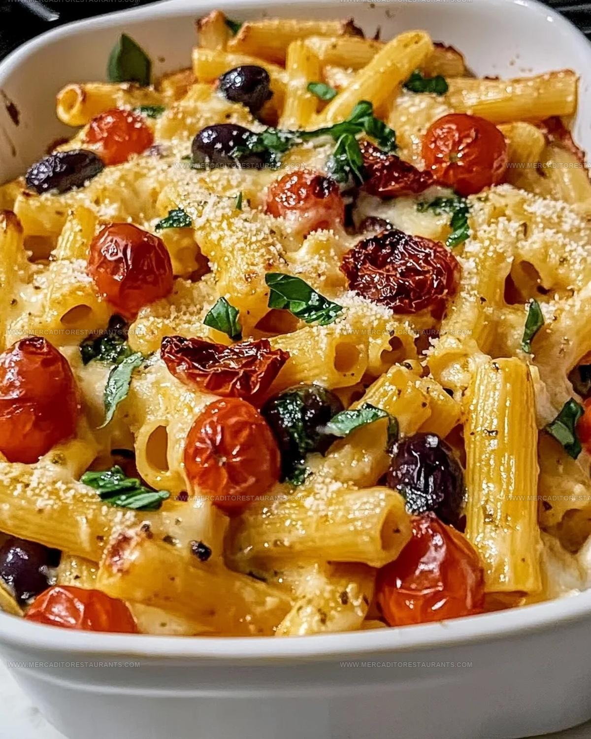Baked Mediterranean Pasta Recipe