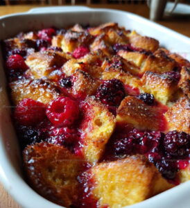 Berry Brunch French Toast Casserole Recipe