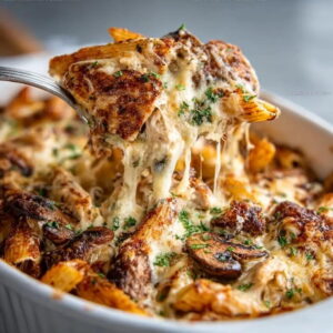 Cheesy Million Dollar Baked Ziti Recipe