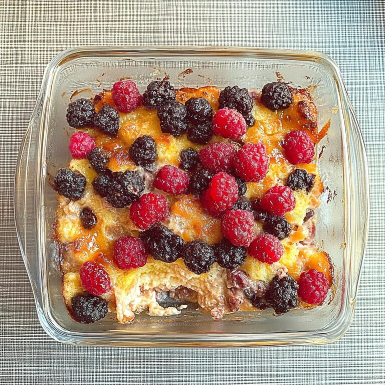 Effortless Overnight Breakfast Casserole Recipe