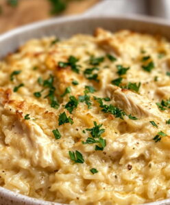 Double Soup Creamy Chicken Rice Casserole Recipe