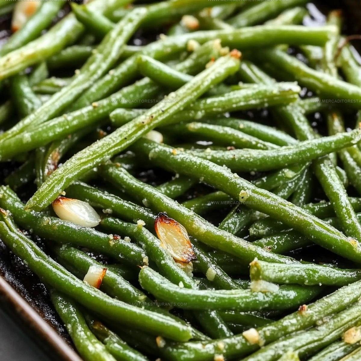 Garlic Roasted Green Beans Recipe