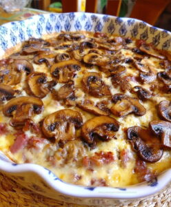 Hamburger Mushroom Bake Recipe