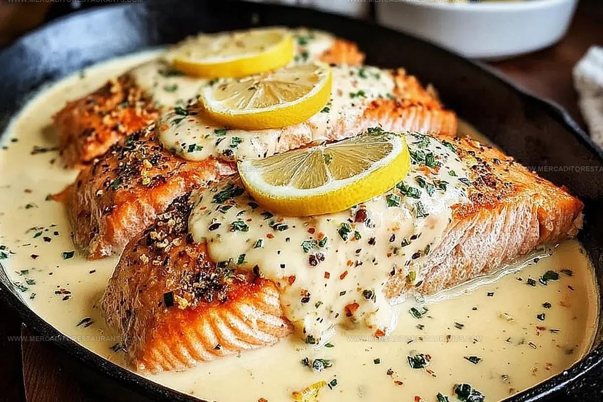 Herb-Crusted Baked Boursin Salmon Recipe