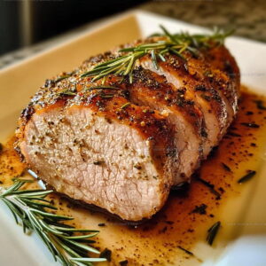 Tender And Juicy Pork Loin Roast Recipe