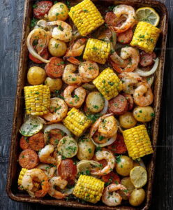 Amazing Sheet Pan Shrimp Boil Recipe