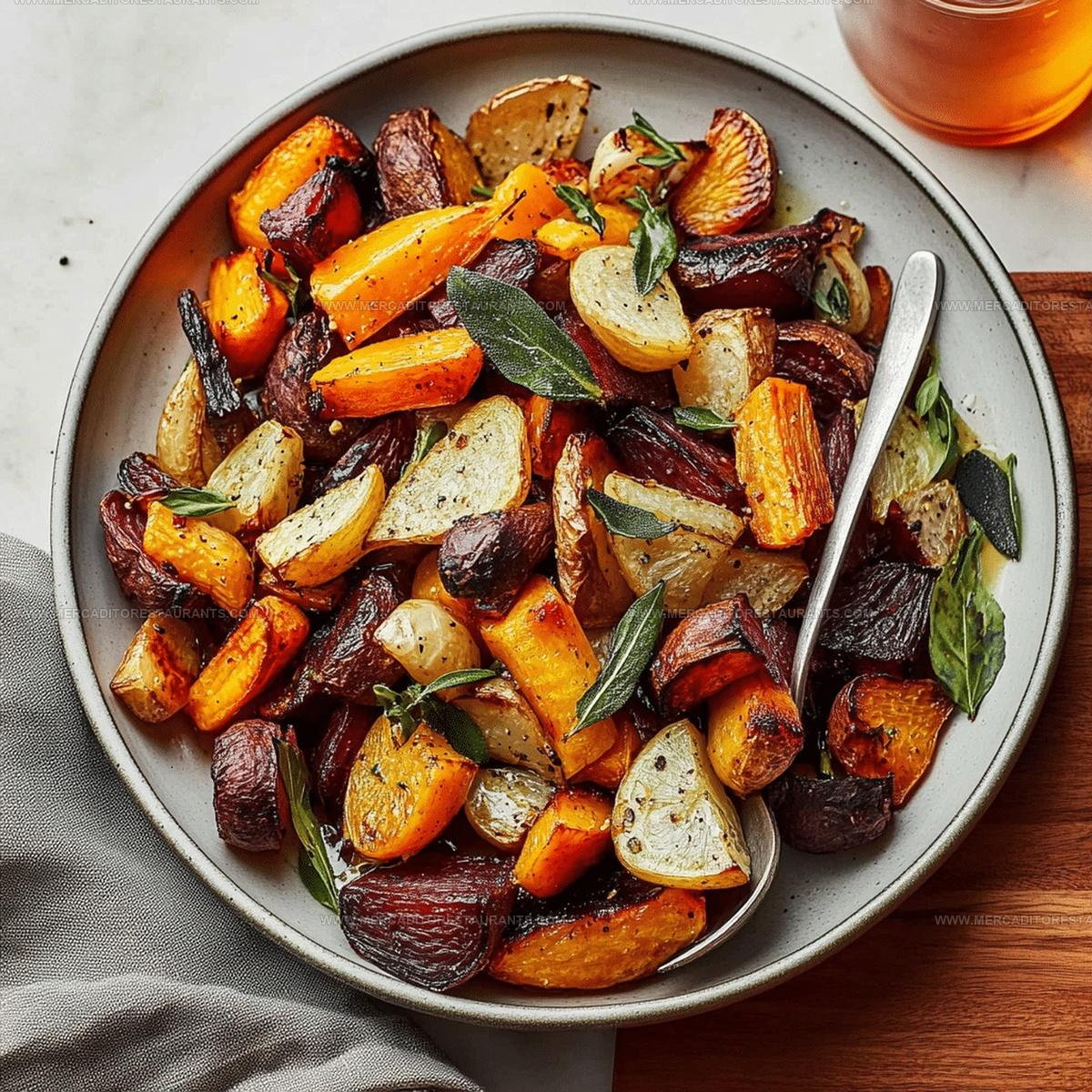 Honey Roasted Root Vegetables Recipe