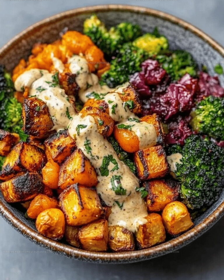 Roasted Veggie Bliss Bowls Recipe