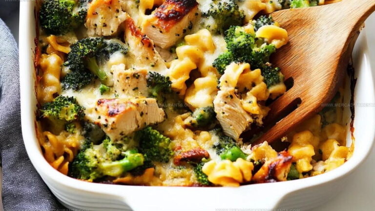 High-Protein Broccoli Chicken Casserole Recipe