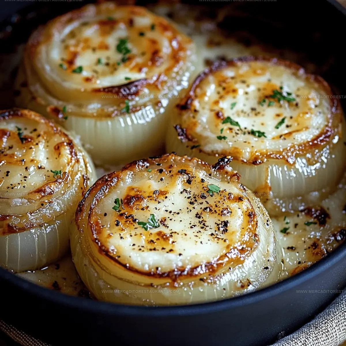 Creamy Baked Onions with Asiago Cheese Recipe