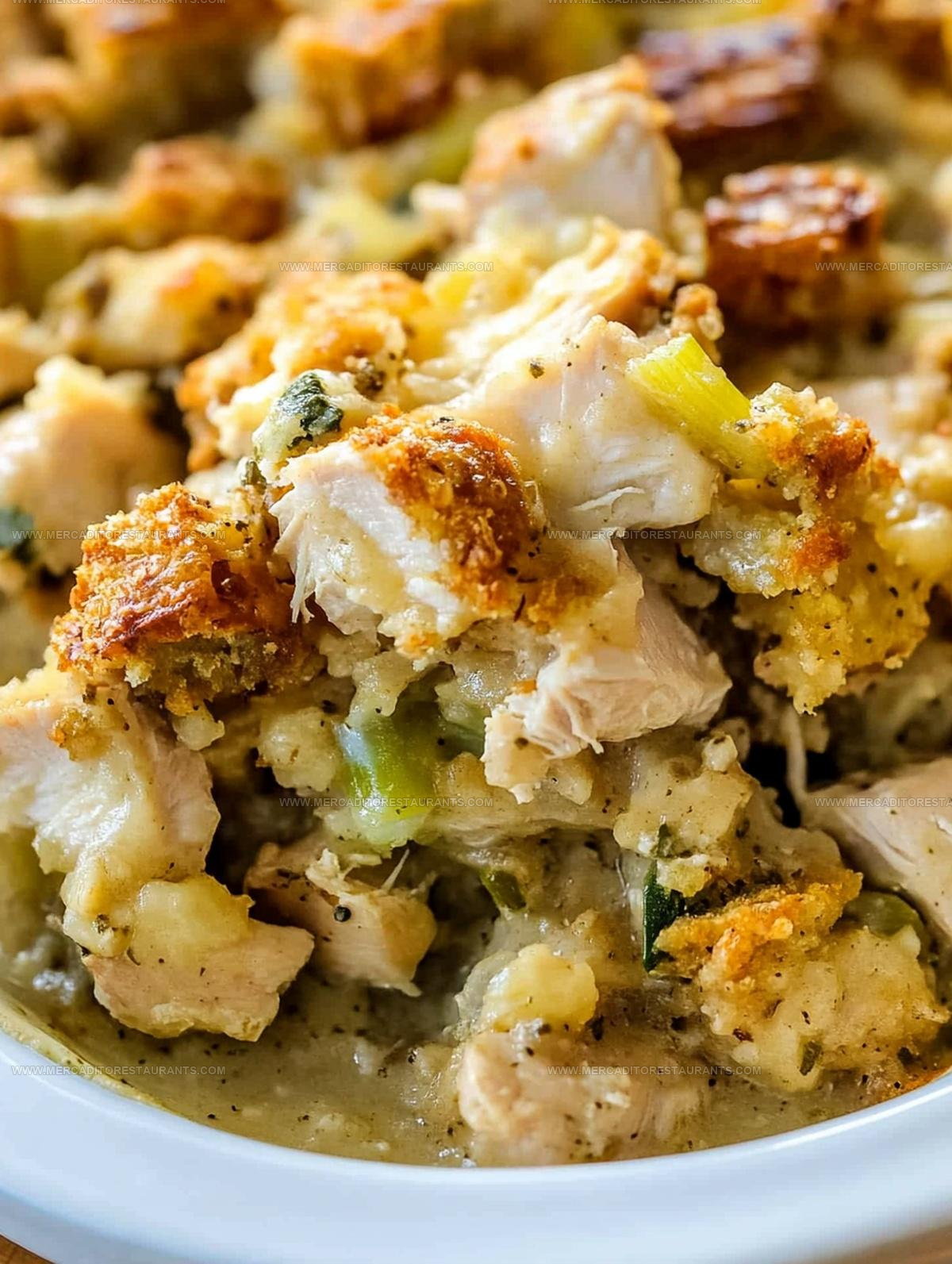 Chicken and Stuffing Casserole Recipe