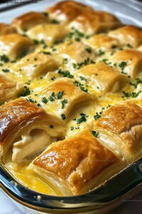 Crescent Wrapped Cheesy Chicken Bake Recipe