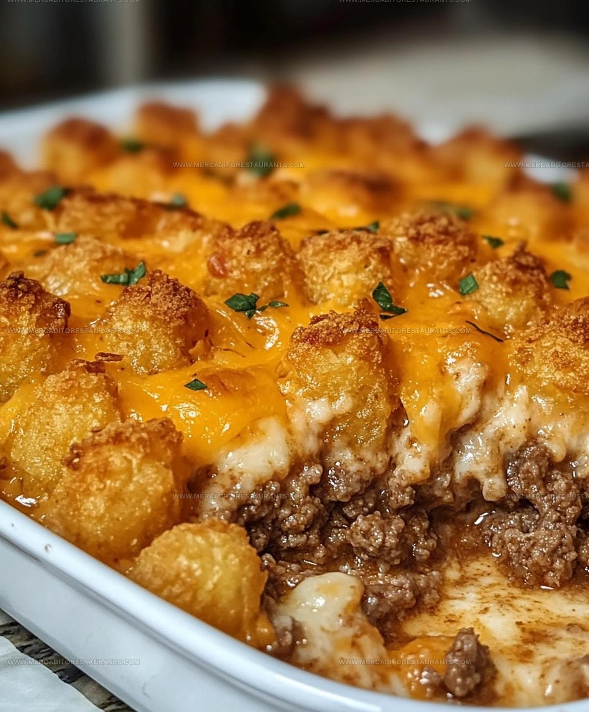 Family Style Tater Tot Casserole Recipe