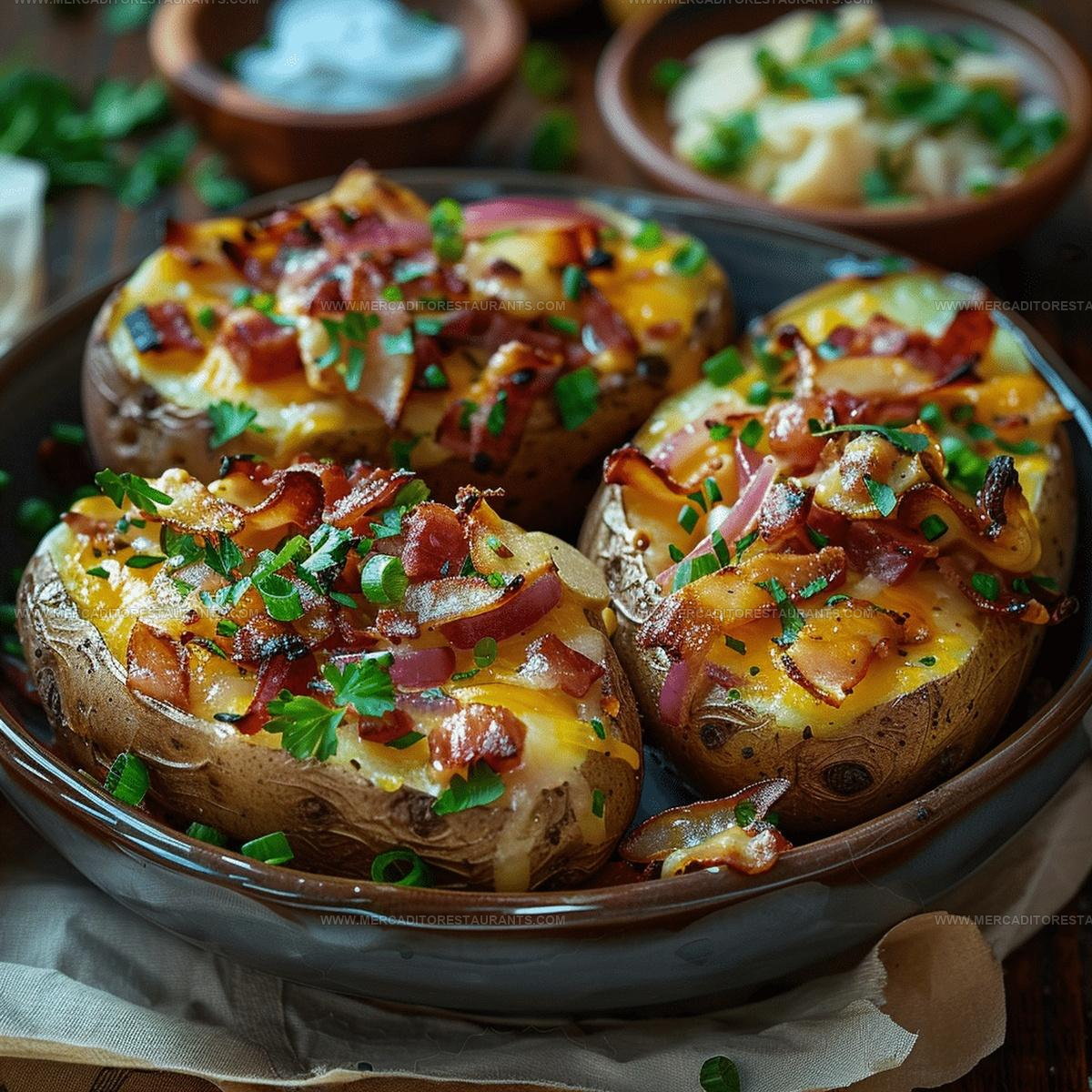 Steakhouse-Style Loaded Baked Potato Recipe