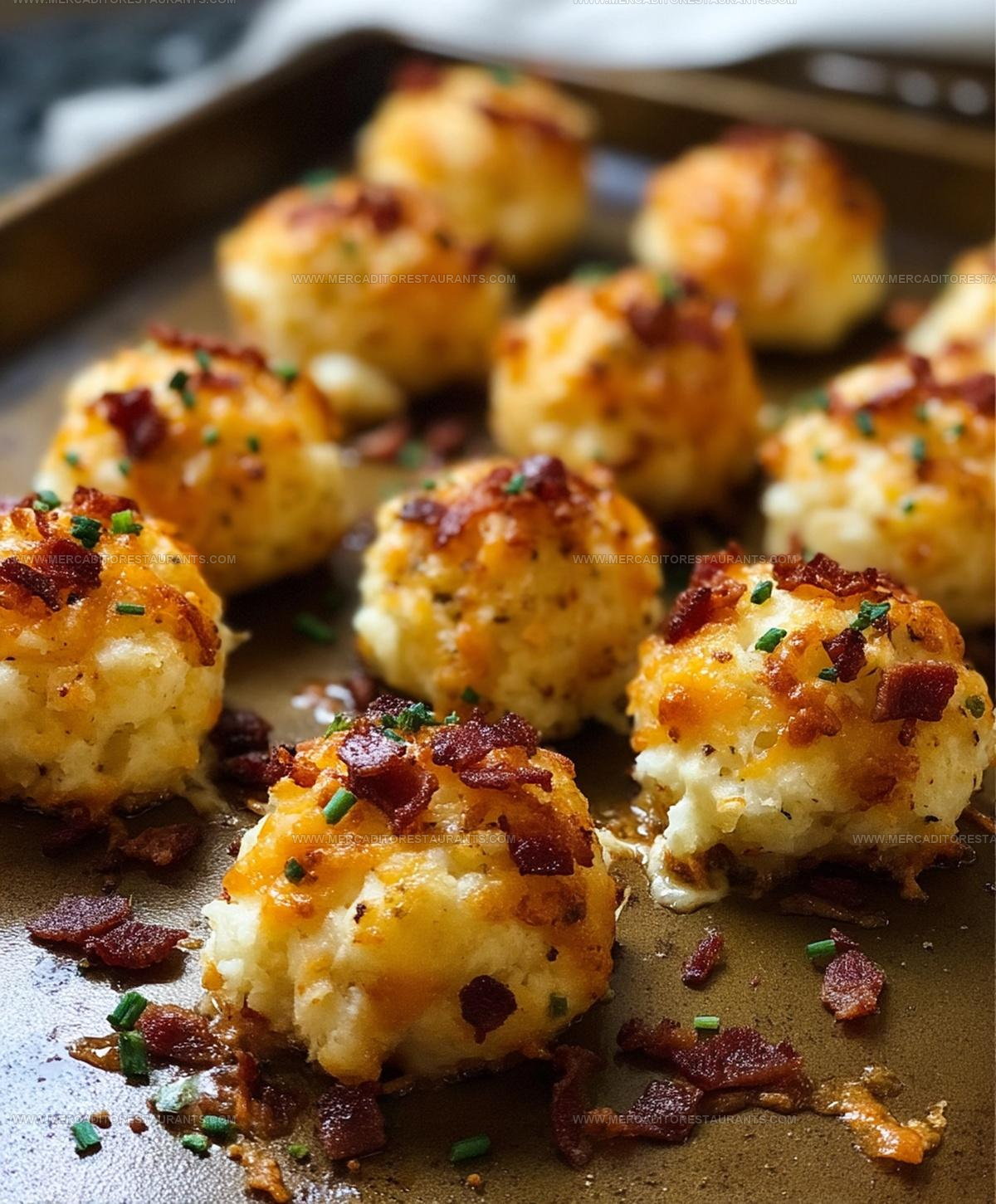 Baked Potato Balls Recipe