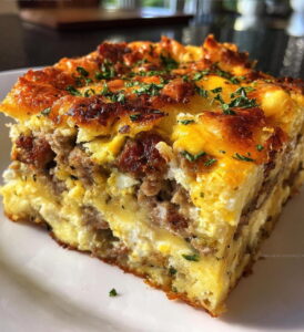 Easy Sausage Breakfast Casserole Recipe