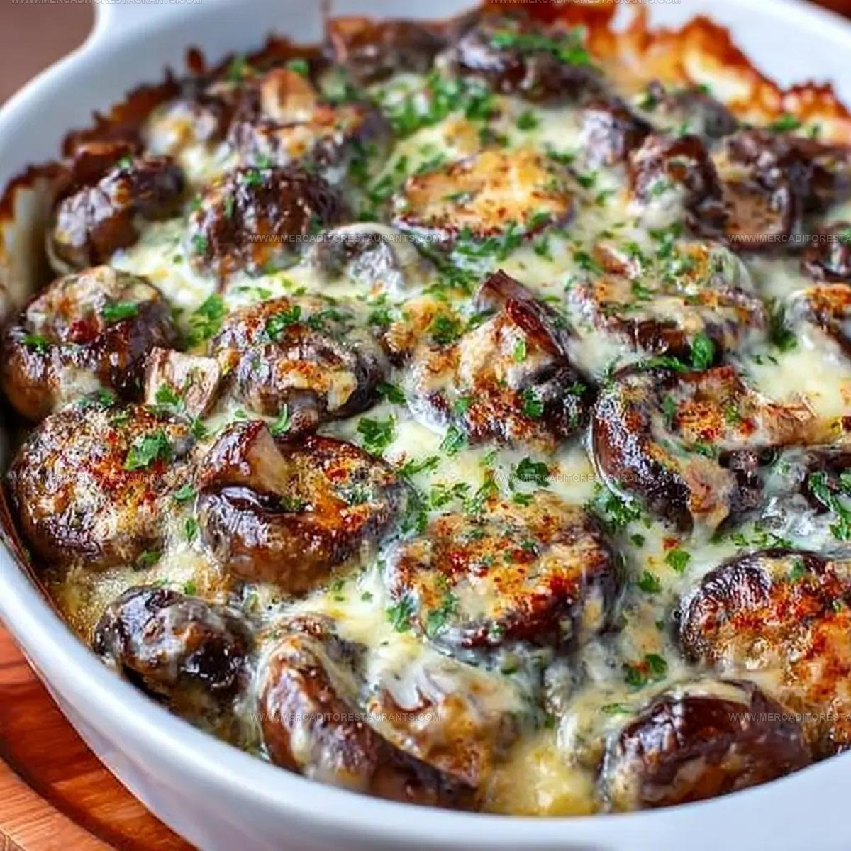 Cheesy Mushroom Casserole Recipe