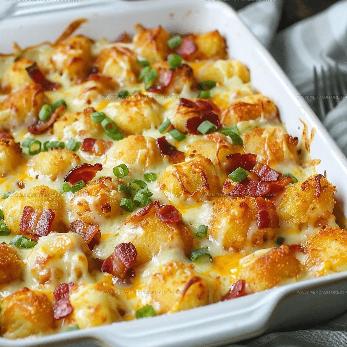 Ranch-Seasoned Chicken Bacon Ranch Tater Tot Casserole Recipe