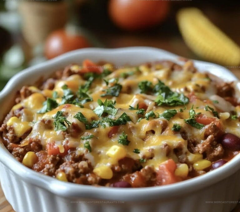 Tender Ground Beef Casserole Recipe