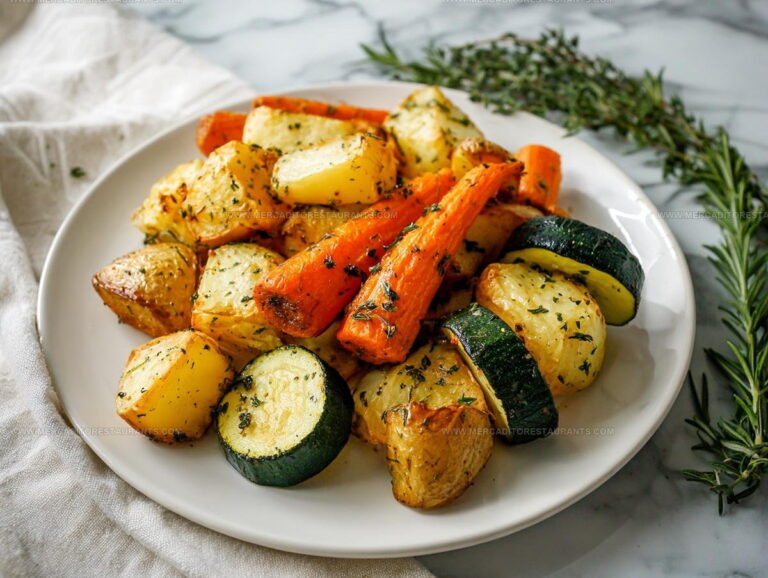 Roasted Potatoes Carrots and Zucchini Recipe