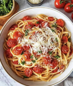 Roasted Cherry Tomato Pasta Recipe