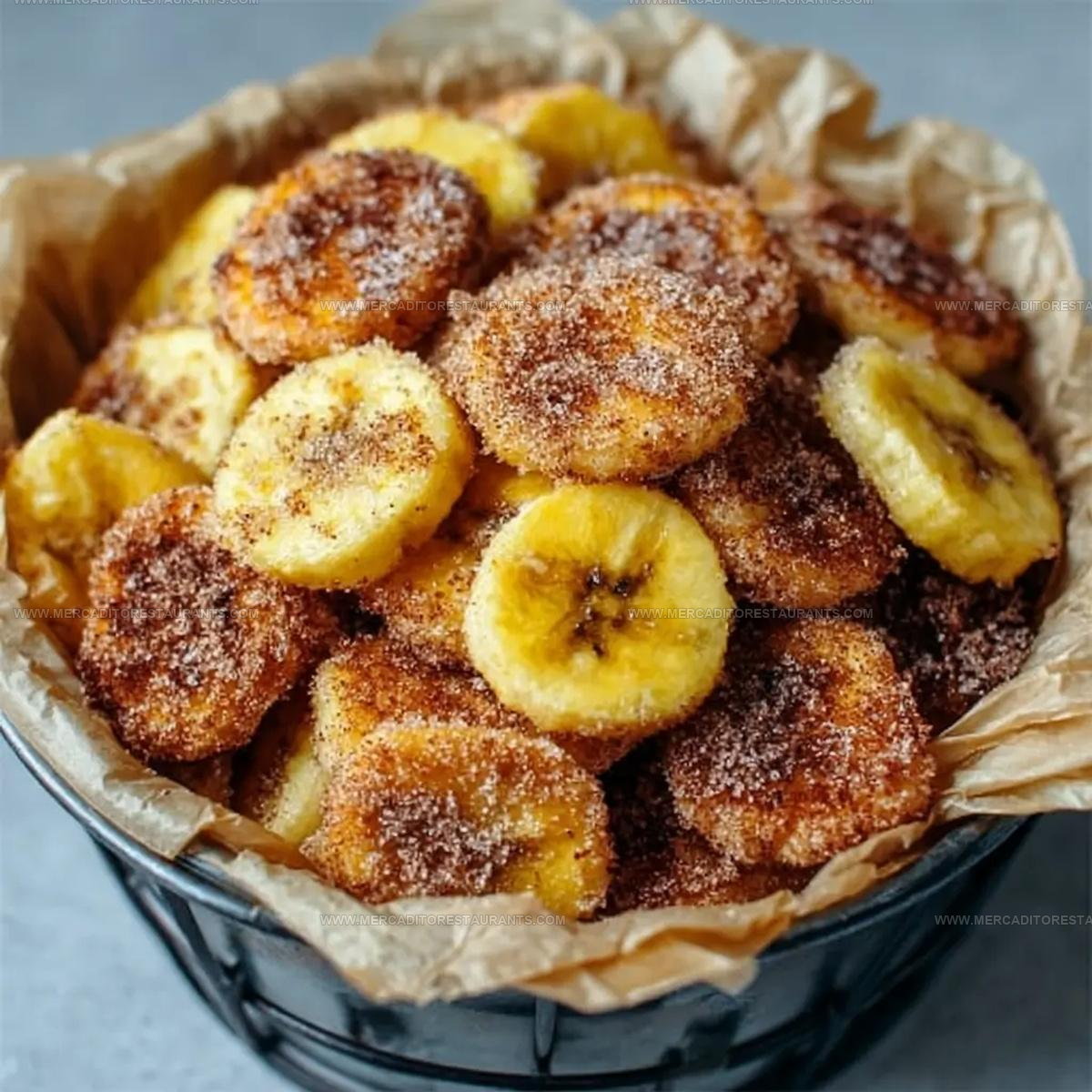 Baked Cinnamon Sugar Banana Chips Recipe