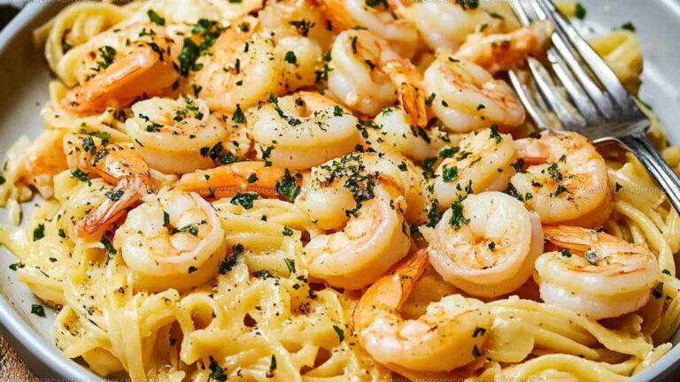 Creamy Shrimp Scampi Pasta Bake Recipe