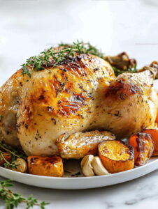 Roasted Chicken Sweet Potatoes Recipe