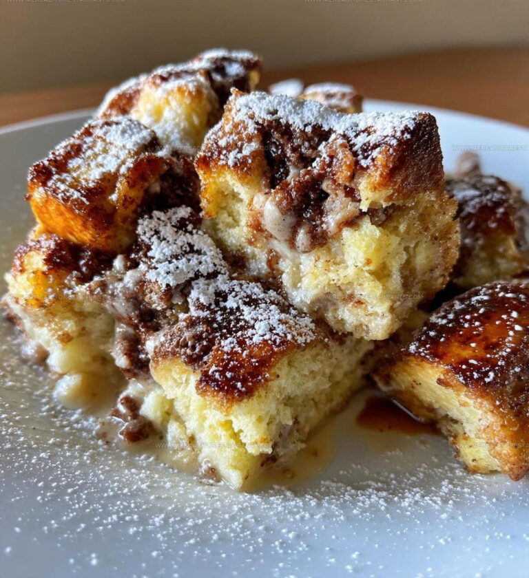 Nutella French Toast Casserole Recipe