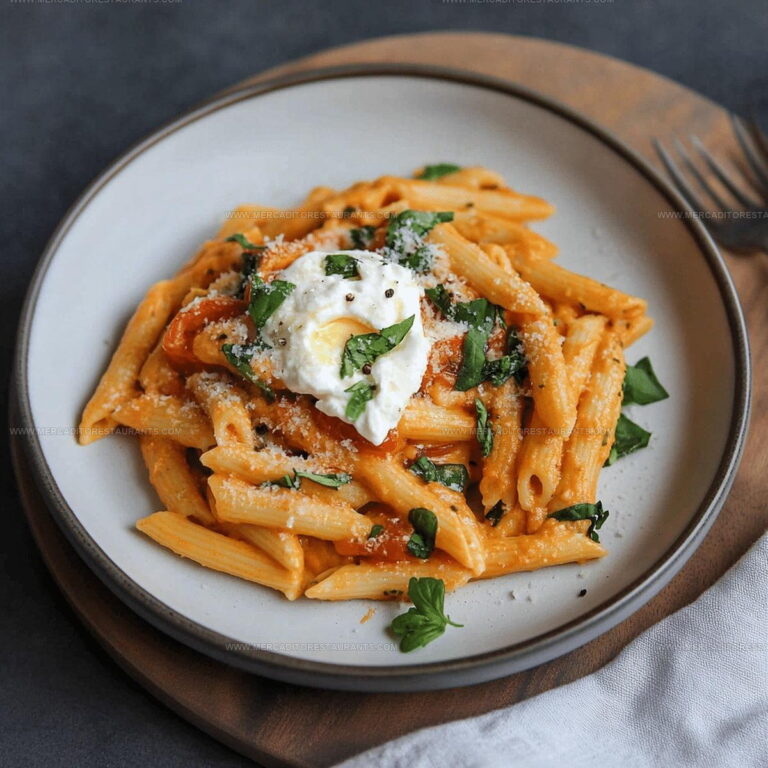 Roasted Tomato Garlic And Ricotta Pasta Recipe