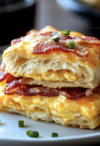 Bacon, Egg & Cheese Biscuit Bake Recipe
