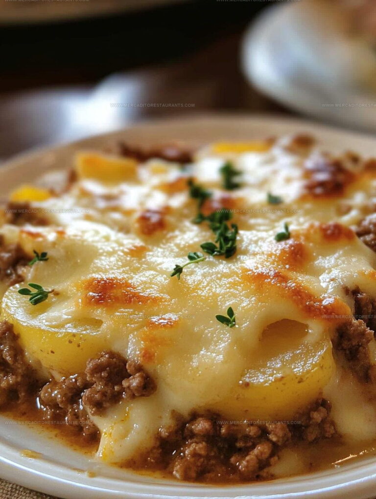 Ground Beef and Potato Bake Recipe
