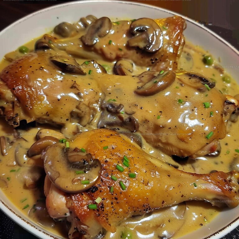 Baked Legs with Cream of Mushroom Recipe