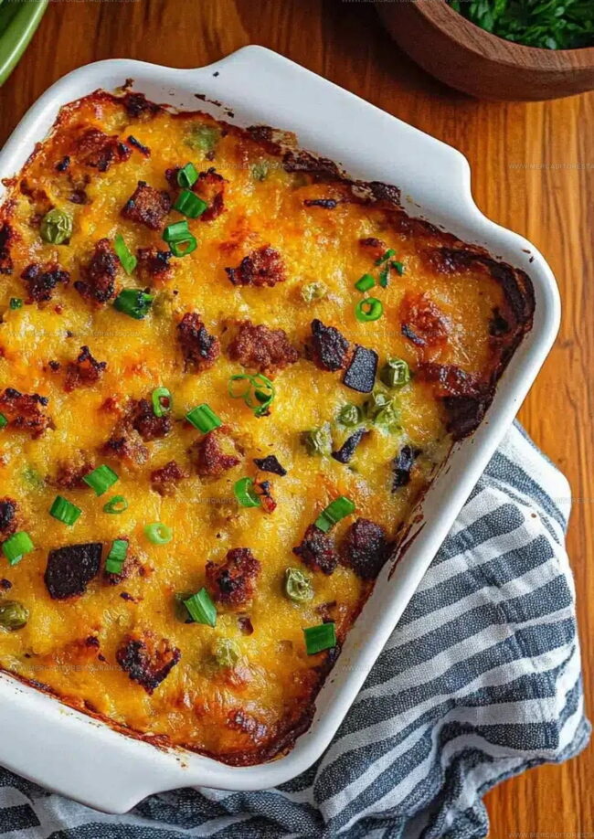 Cozy Highlights Of Loaded Meatloaf Casserole