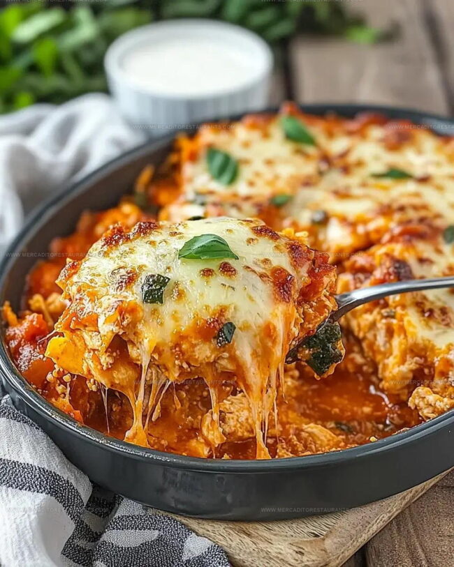 Directions for Chicken Parmesan Casserole