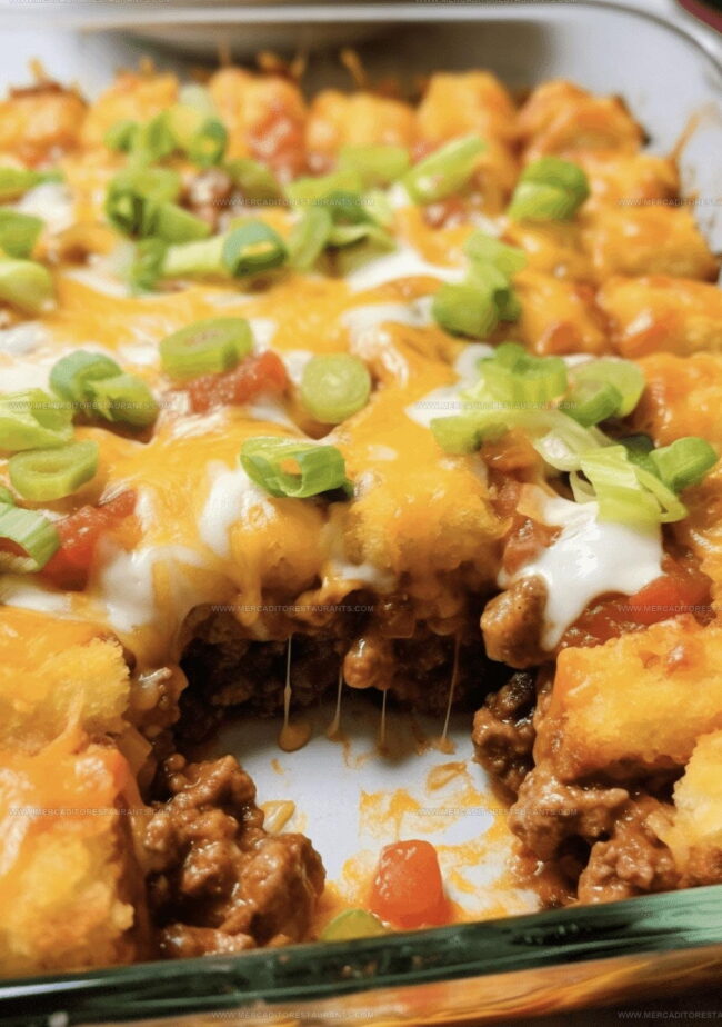 Refined Cooking Notes For Taco Tater Tot Casserole