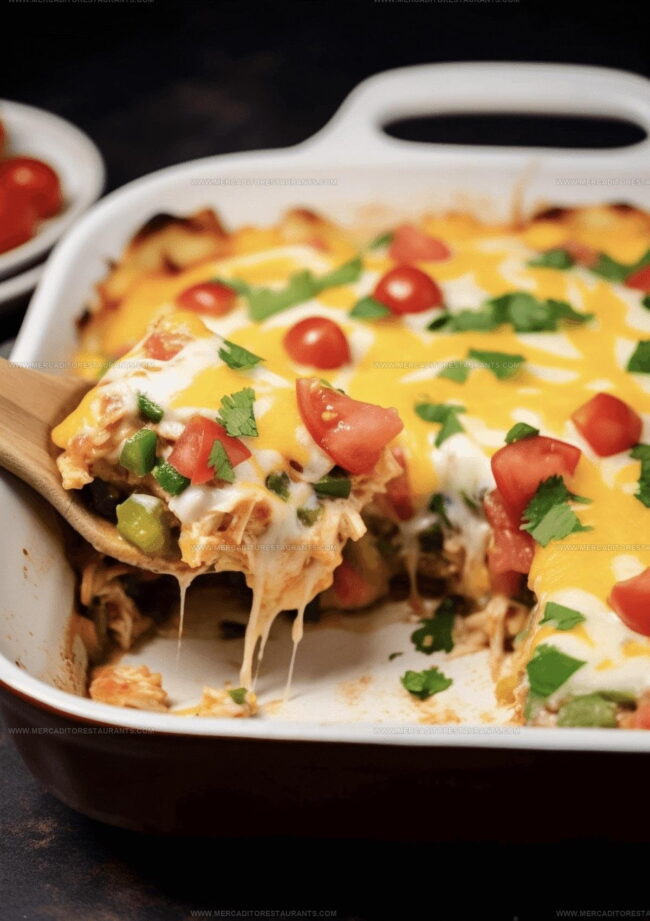 What Makes Creamy Chicken Enchilada Casserole So Satisfying