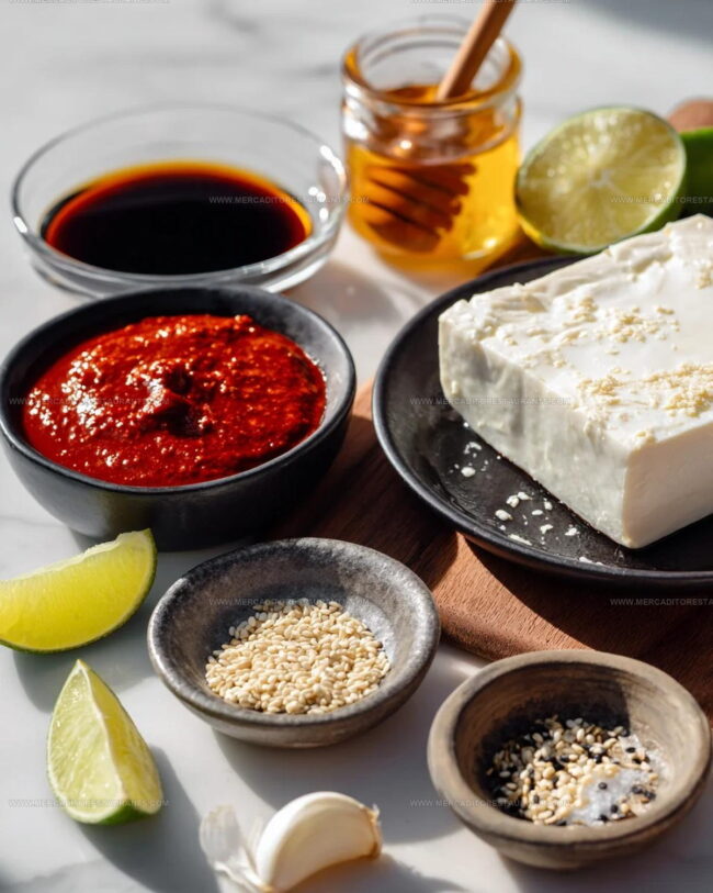 What Are the Ingredients for Gochujang Honey Baked Feta