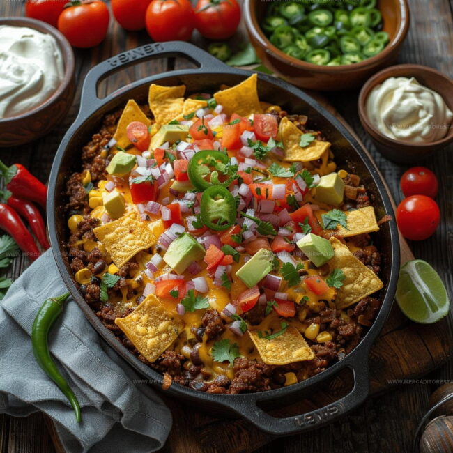 Cooking Method for Walking Taco Casserole