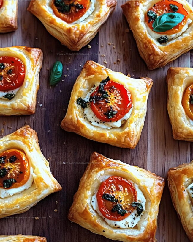 Why You’ll Love Goat Cheese And Roasted Tomato Puff Pastry Tartlets