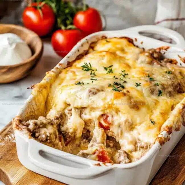 How to Bake Philly Cheesesteak Casserole